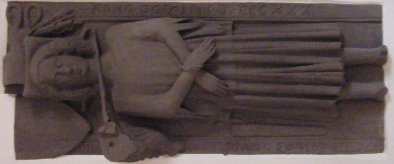 Germany Uissigheim - St Laurentius Arnold III von Uissigheim 1336